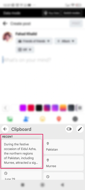 clipboard copied history